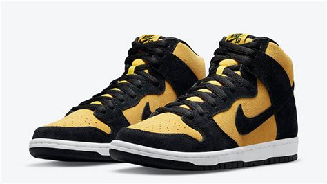 nike dunks schwarz gelb|Nike dunks shoes for men.